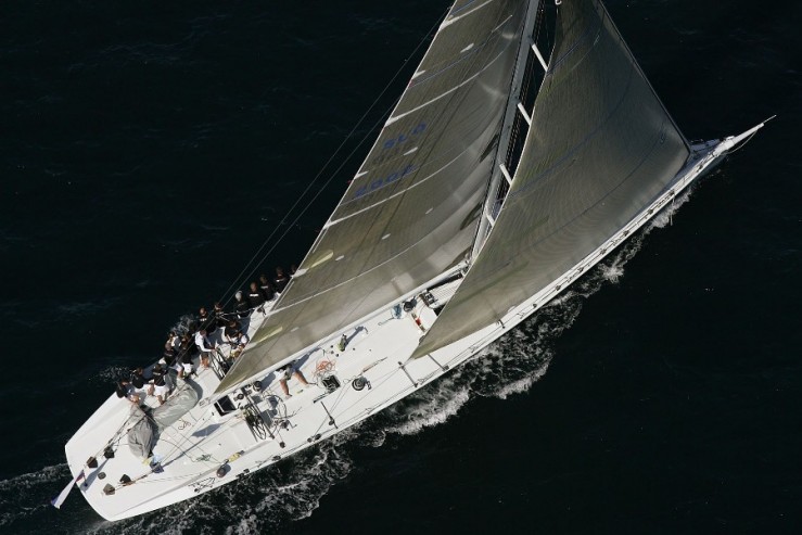 80 feet carbon canting keel racer