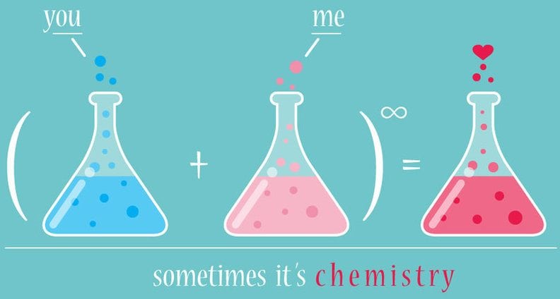 ZAKAJ LJUBIMO? Ljubezen je lahko včasih čista kemija.