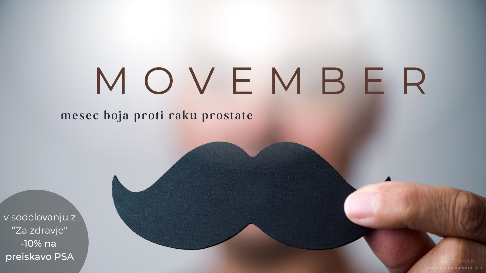 MOVEMBER - mesec boja proti raku prostate
