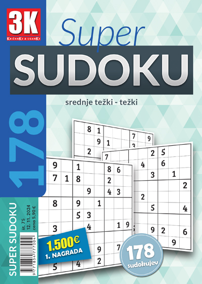 Super sudoku težki