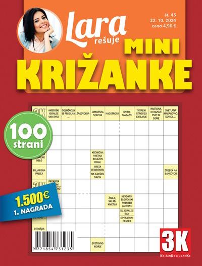 Lara rešuje mini križanke