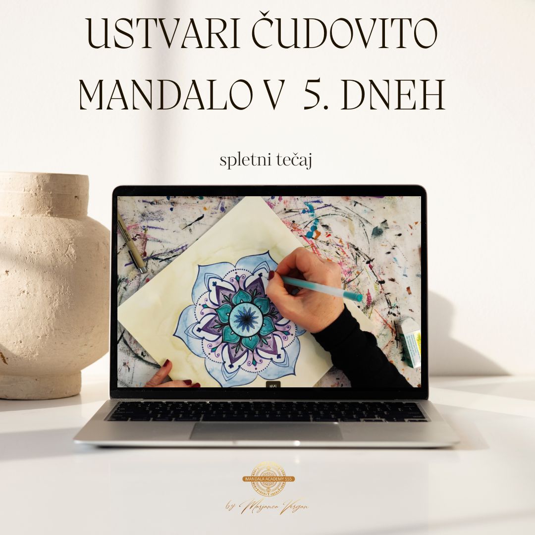 Ustvari čudovito mandalo v 5. dneh