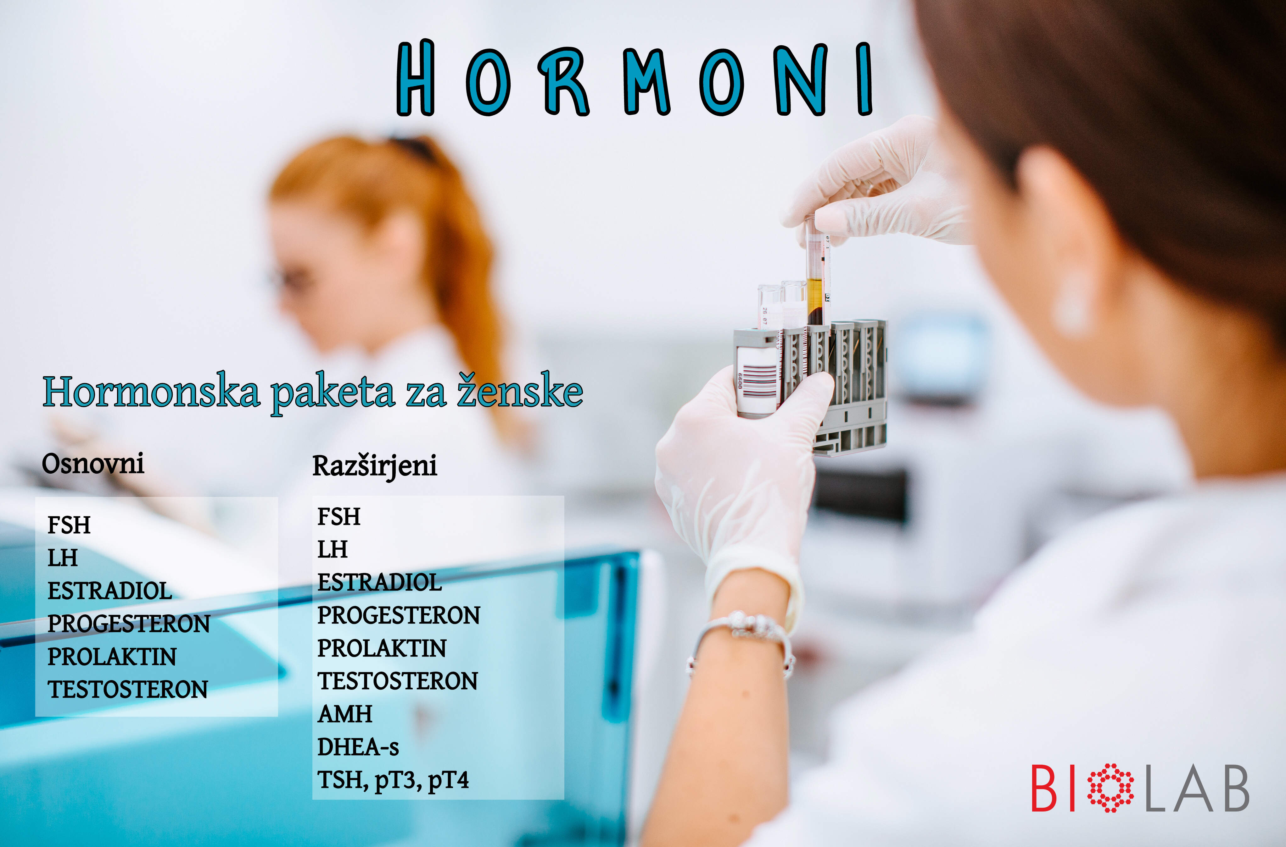 Hormonski paketi za ženske
