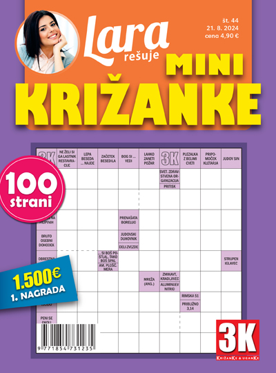 Lara rešuje mini križanke